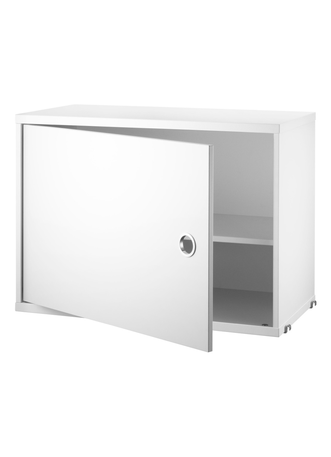 String Furniture Kast met openslaande deur  - voorkant wit