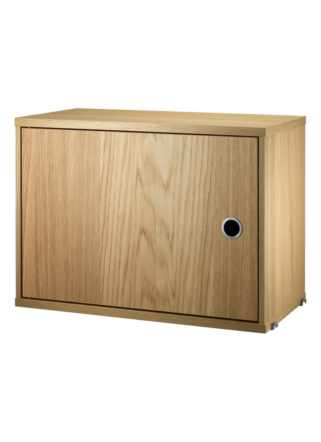 String Furniture Kast met openslaande deur  - voorkant beige