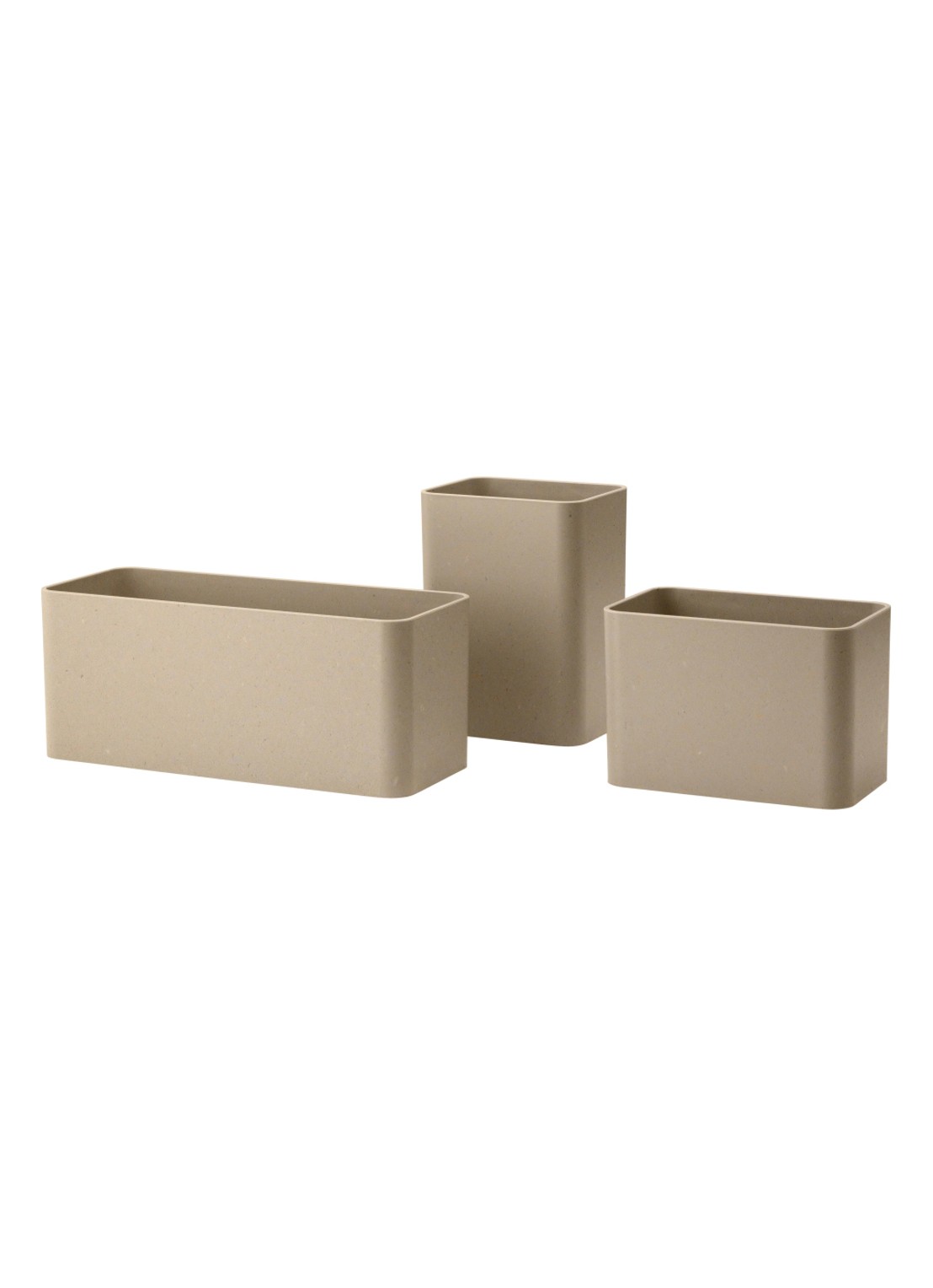String Furniture Organizer set van 3 - voorkant beige