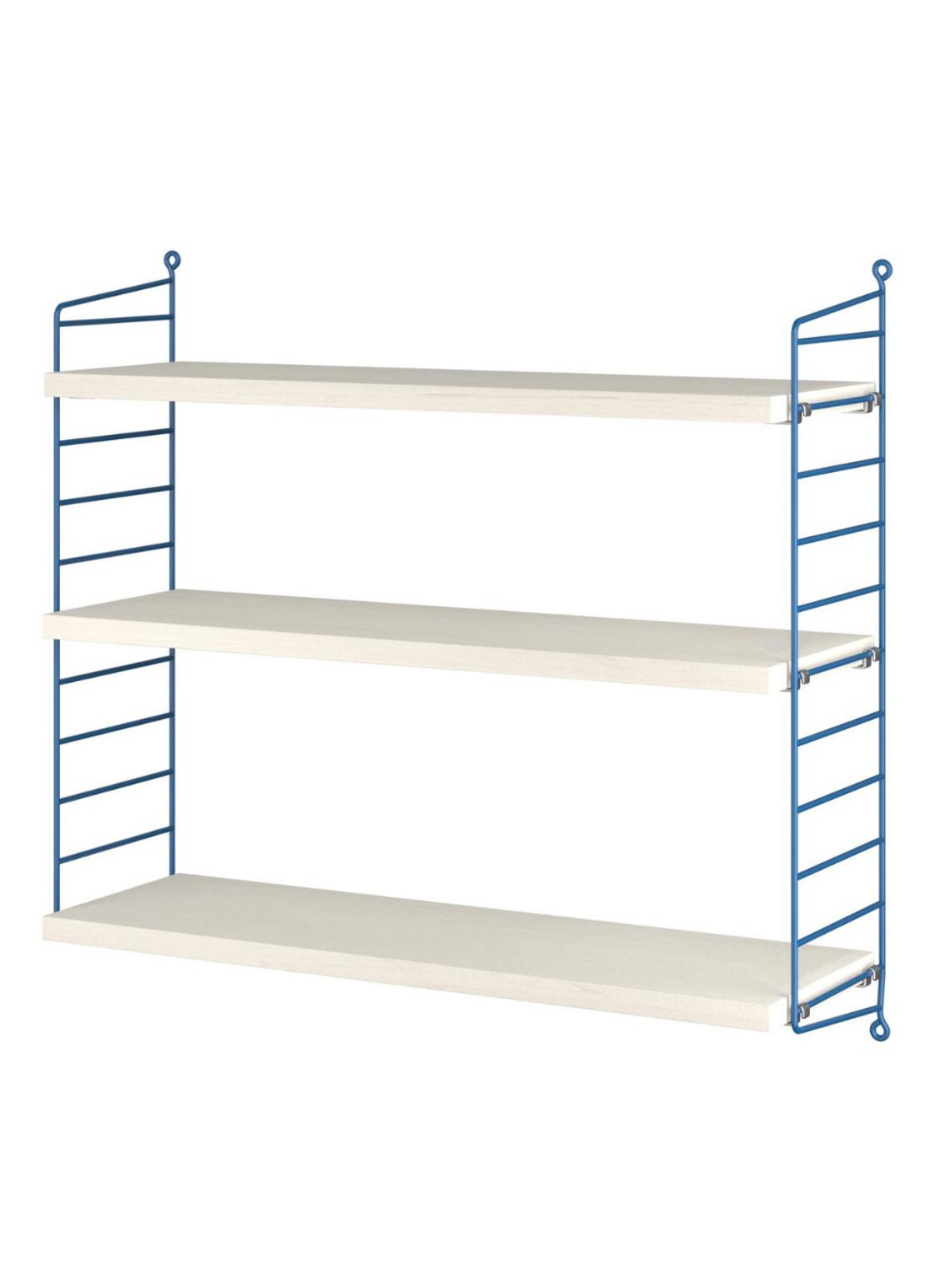 String Furniture Pocket wandkast  - voorkant blauw