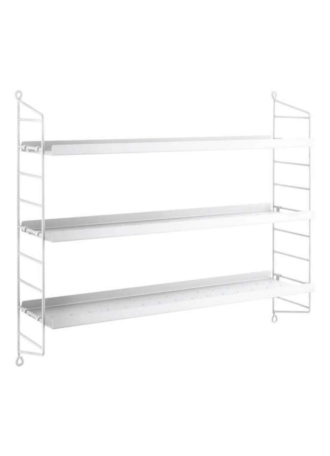 String Furniture Pocket wandkast   - voorkant wit