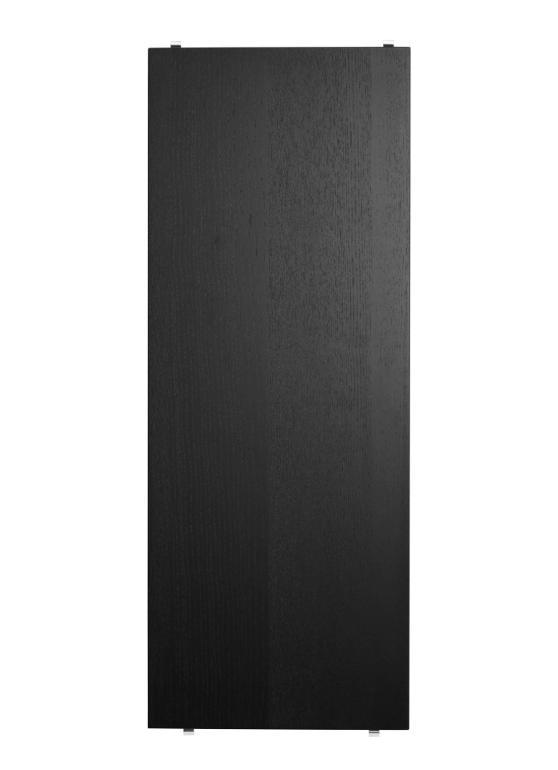 String Furniture Shelf 78 x 30 cm 3-pack - voorkant zwart