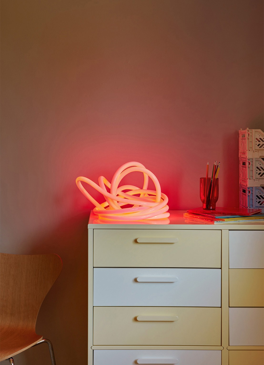 Studio About Flex Tube ledverlichting 5 meter - achterkant 8 rood
