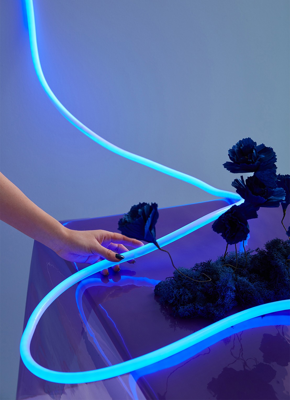 Studio About Flex Tube ledverlichting 5 meter - detail 3 blauw