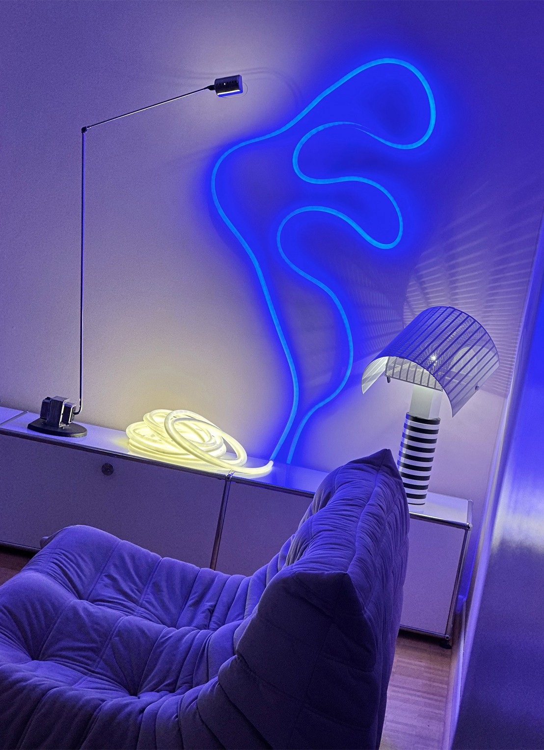 Studio About Flex Tube ledverlichting 5 meter - detail 4 blauw