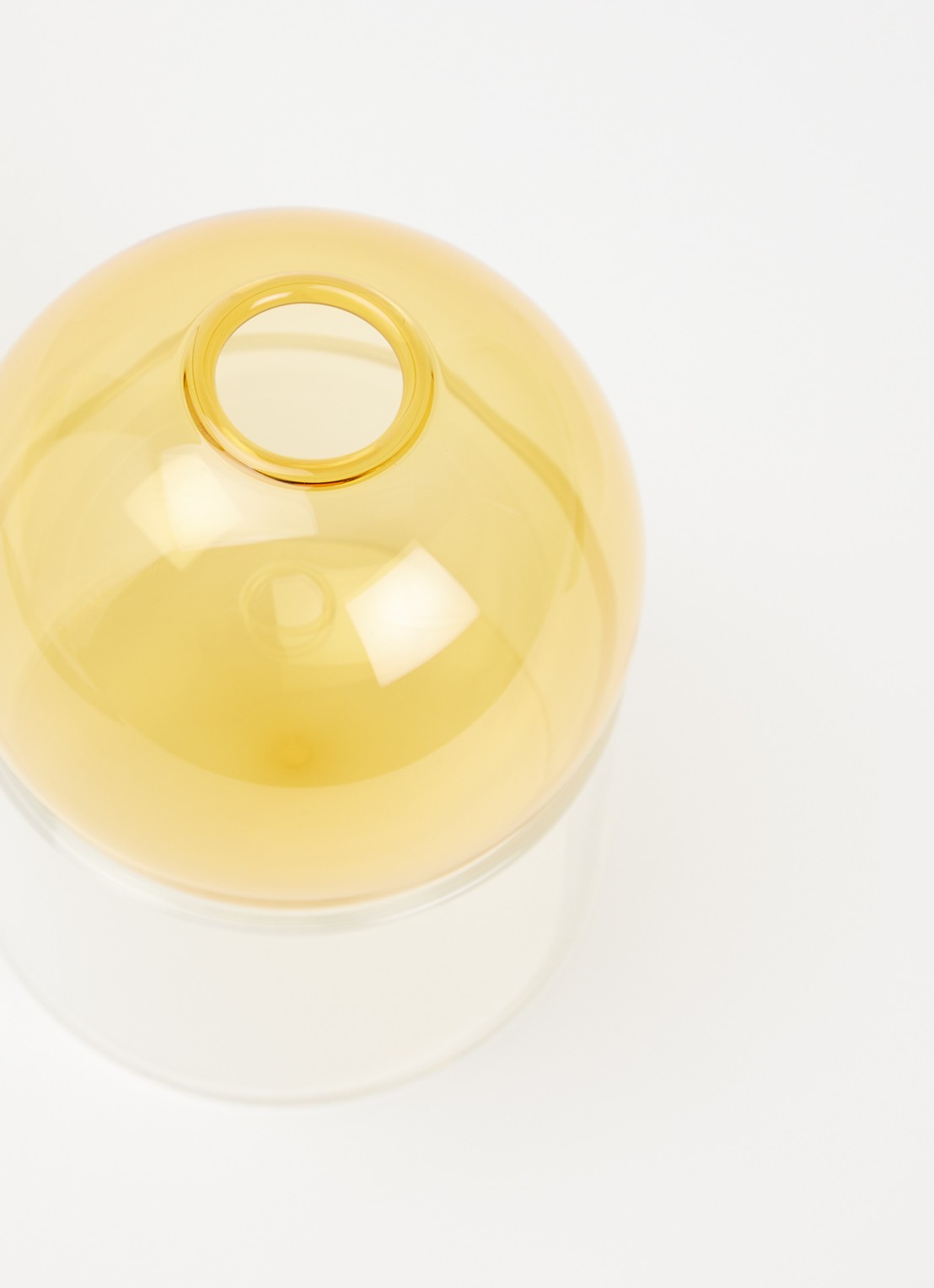 Studio About Flower Bubble vaas 10 cm - voorkant 7 geel