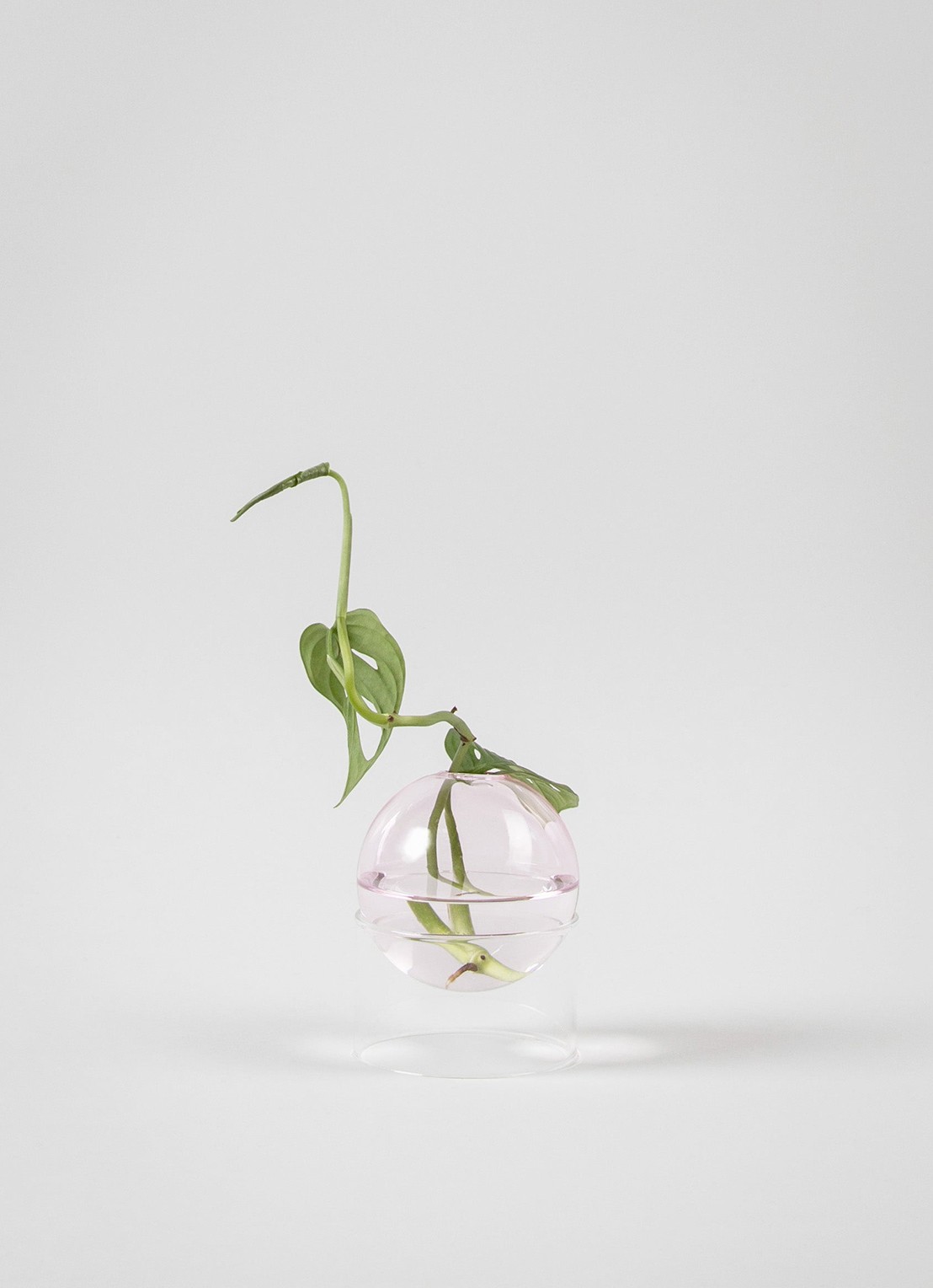 Studio About Flower Bubble vaas 10 cm - detail 4 roze