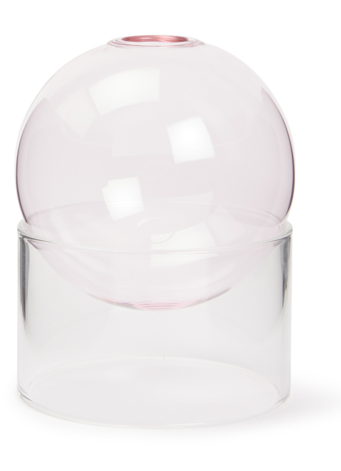 Studio About Flower Bubble vaas 10 cm - voorkant 7 roze
