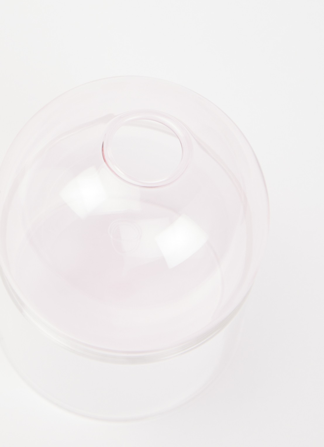 Studio About Flower Bubble vaas 10 cm - voorkant 9 roze