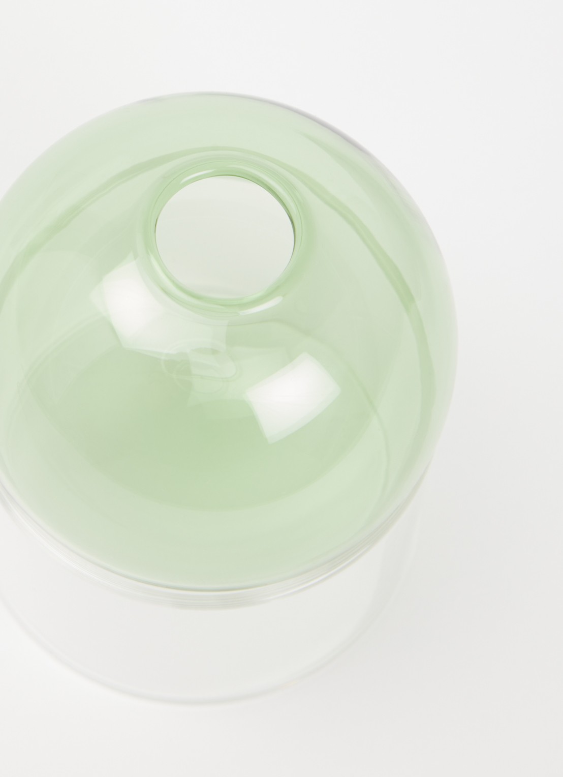 Studio About Flower Bubble vaas 10 cm - voorkant 9 groen