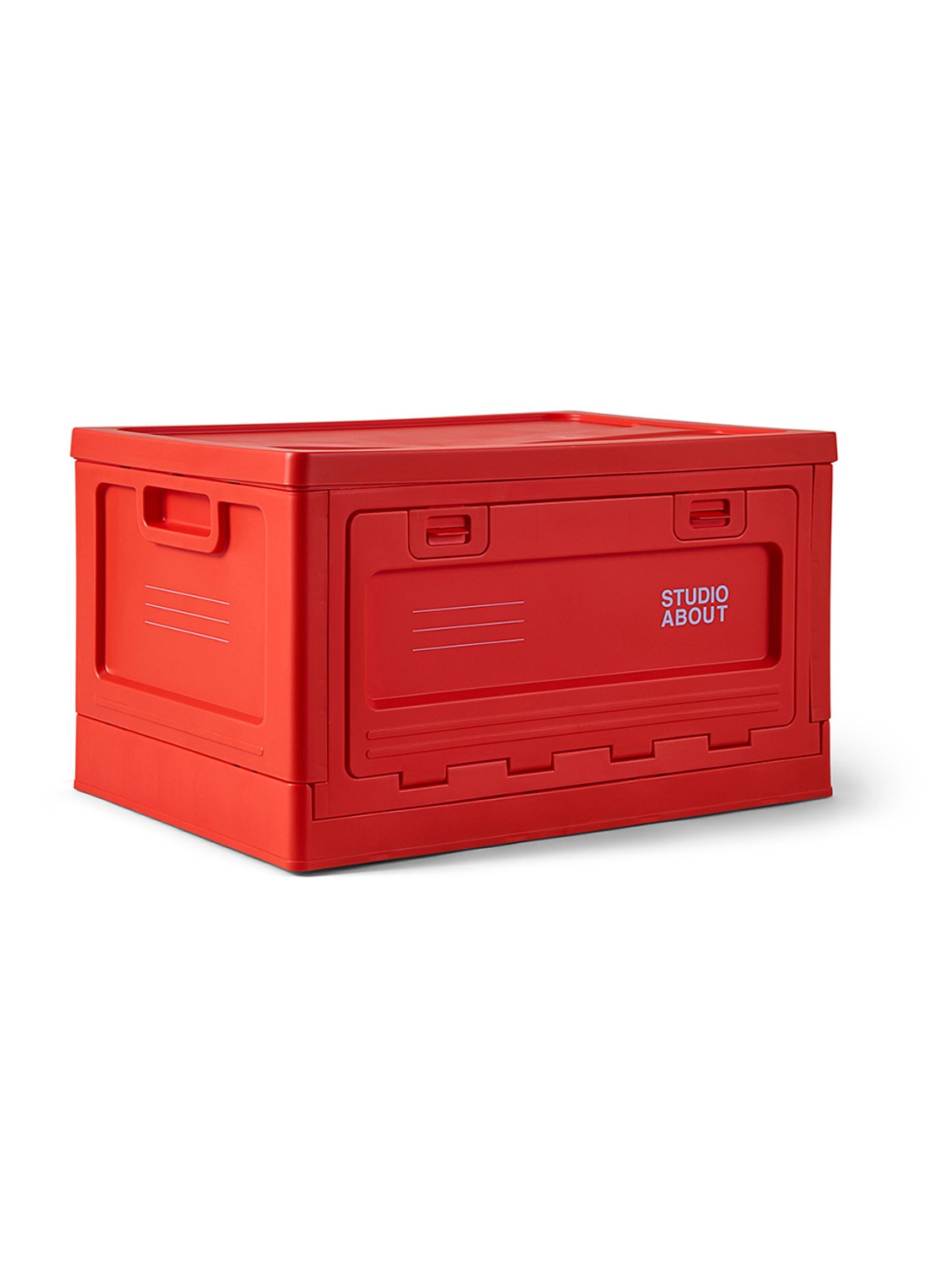 Studio About Large opbergbox 35,5 x 50 cm - voorkant 3 rood