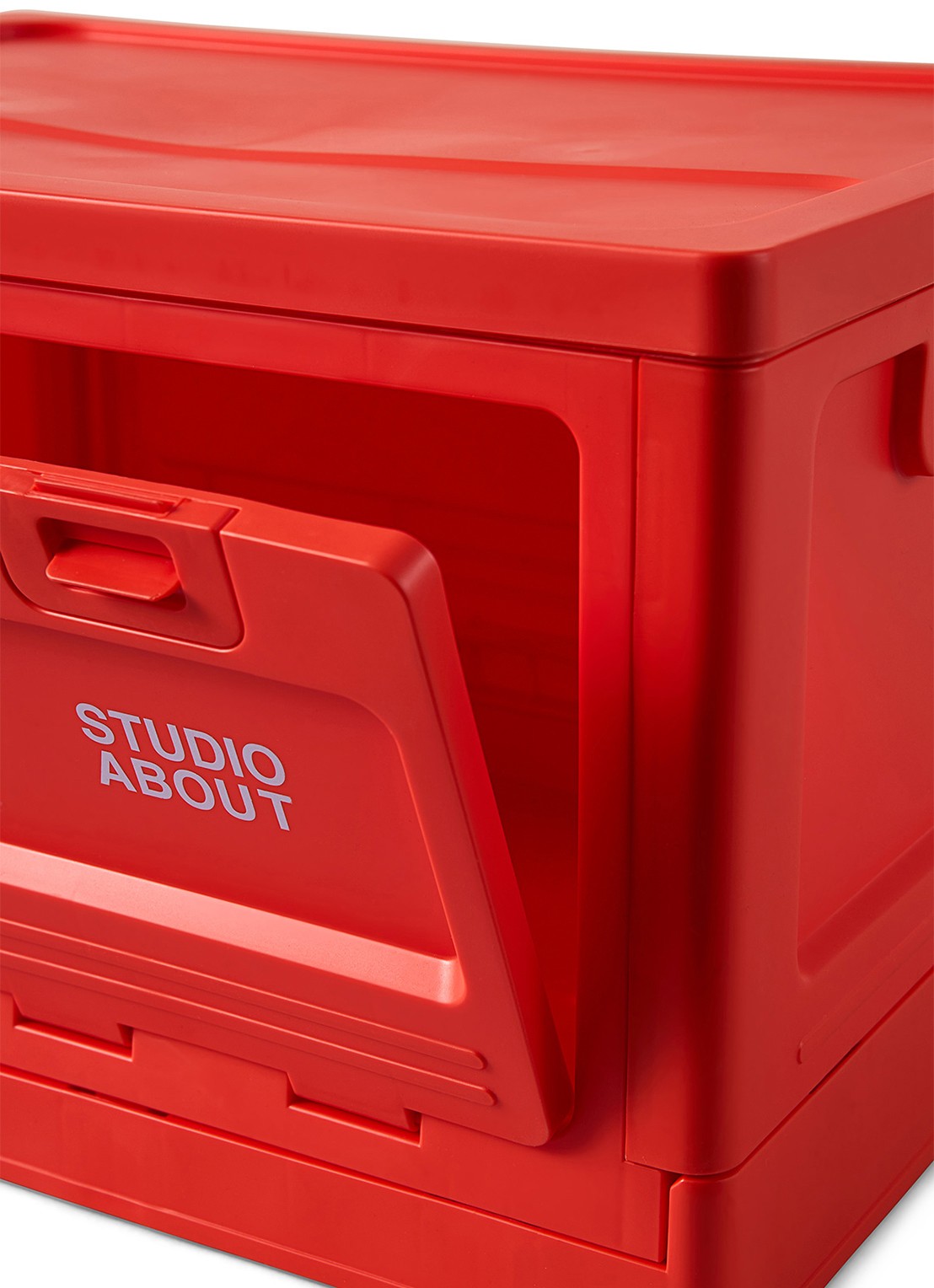 Studio About Medium opbergbox 29 x 40 cm - achterkant rood