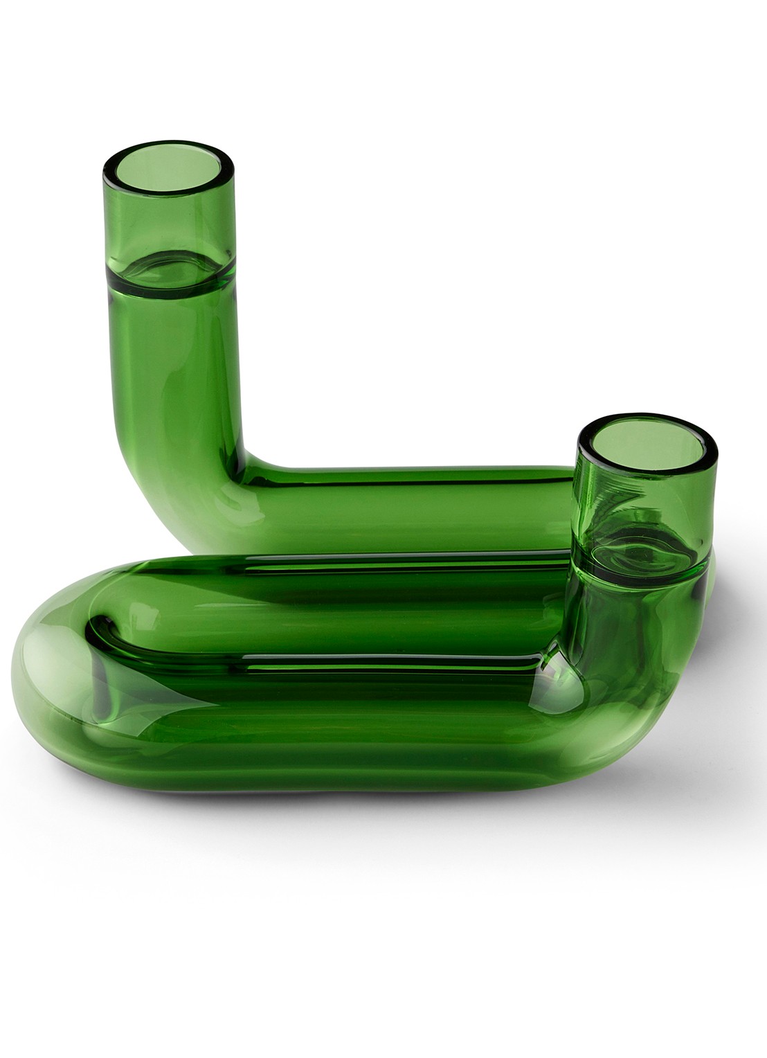 Studio About Wave kandelaar 10 cm - achterkant groen