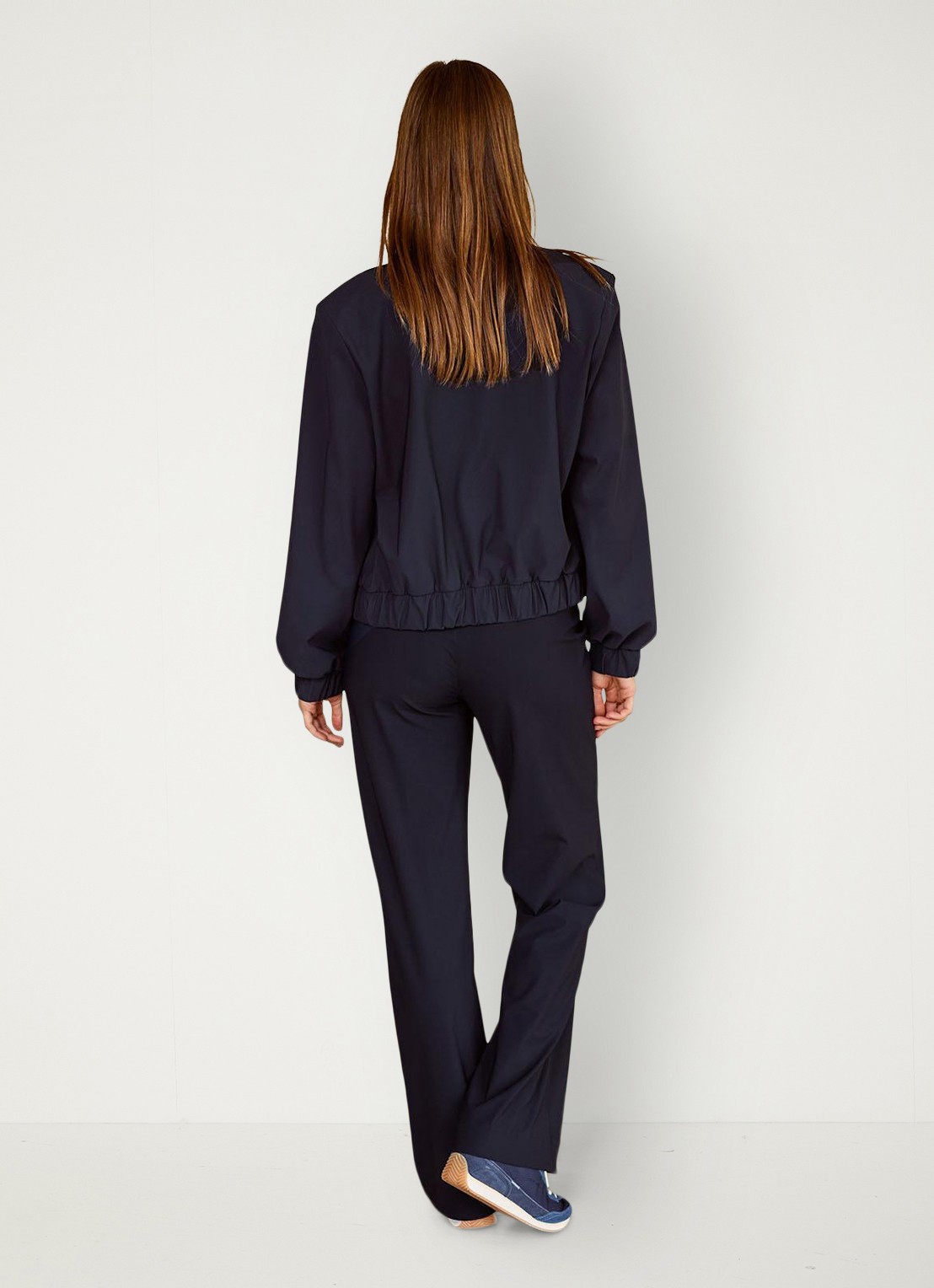 Studio Anneloes Benja bomberjack met steekzakken - achterkant blauw