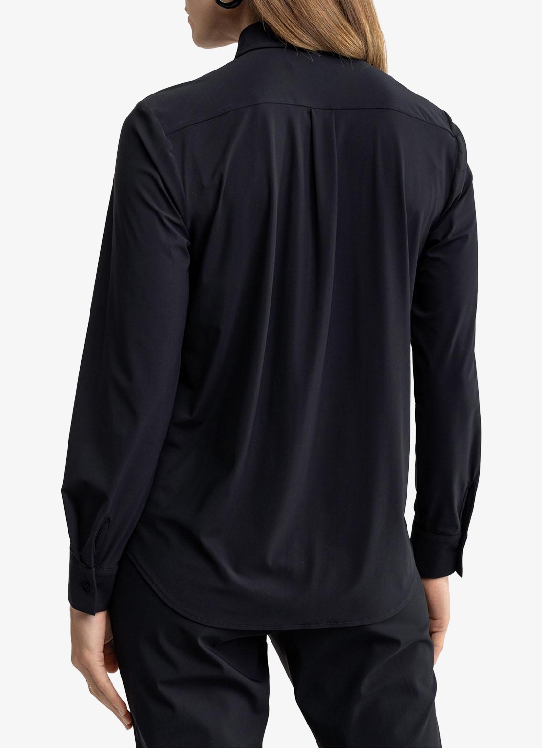 Studio Anneloes Bobby blouse met ballonmouw - achterkant 5 zwart