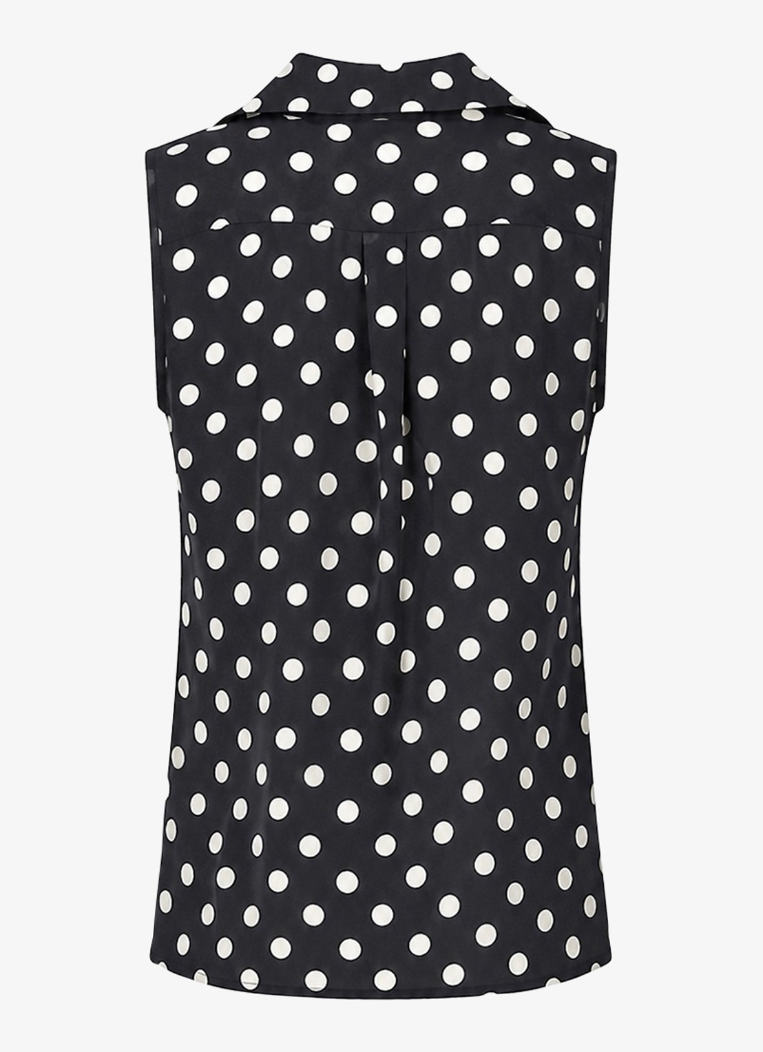 Studio Anneloes Bobby Dot mouwloze blouse met stippenstrip - achterkant 4 multicolor