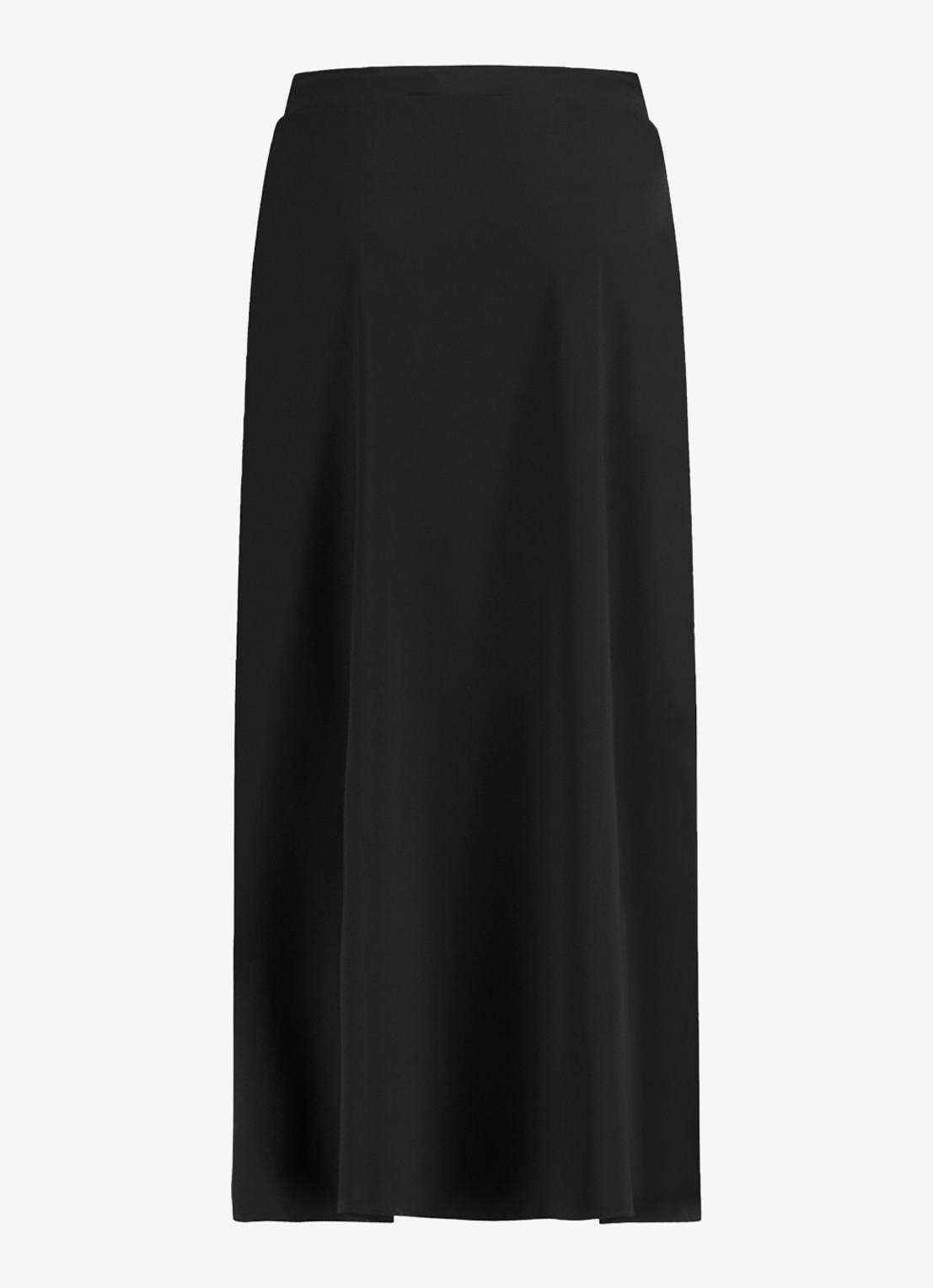 Studio Anneloes Chloe midi rok van travelstof - achterkant 4 zwart