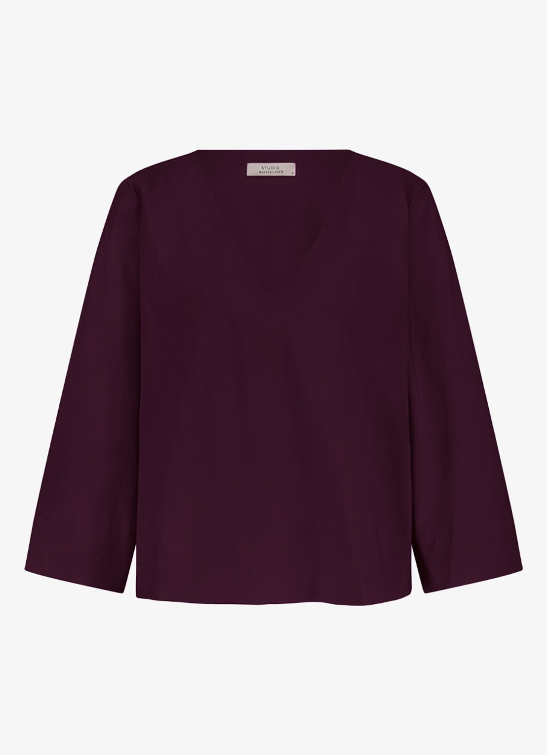 Studio Anneloes Cilou top - voorkant 4 mosgroen