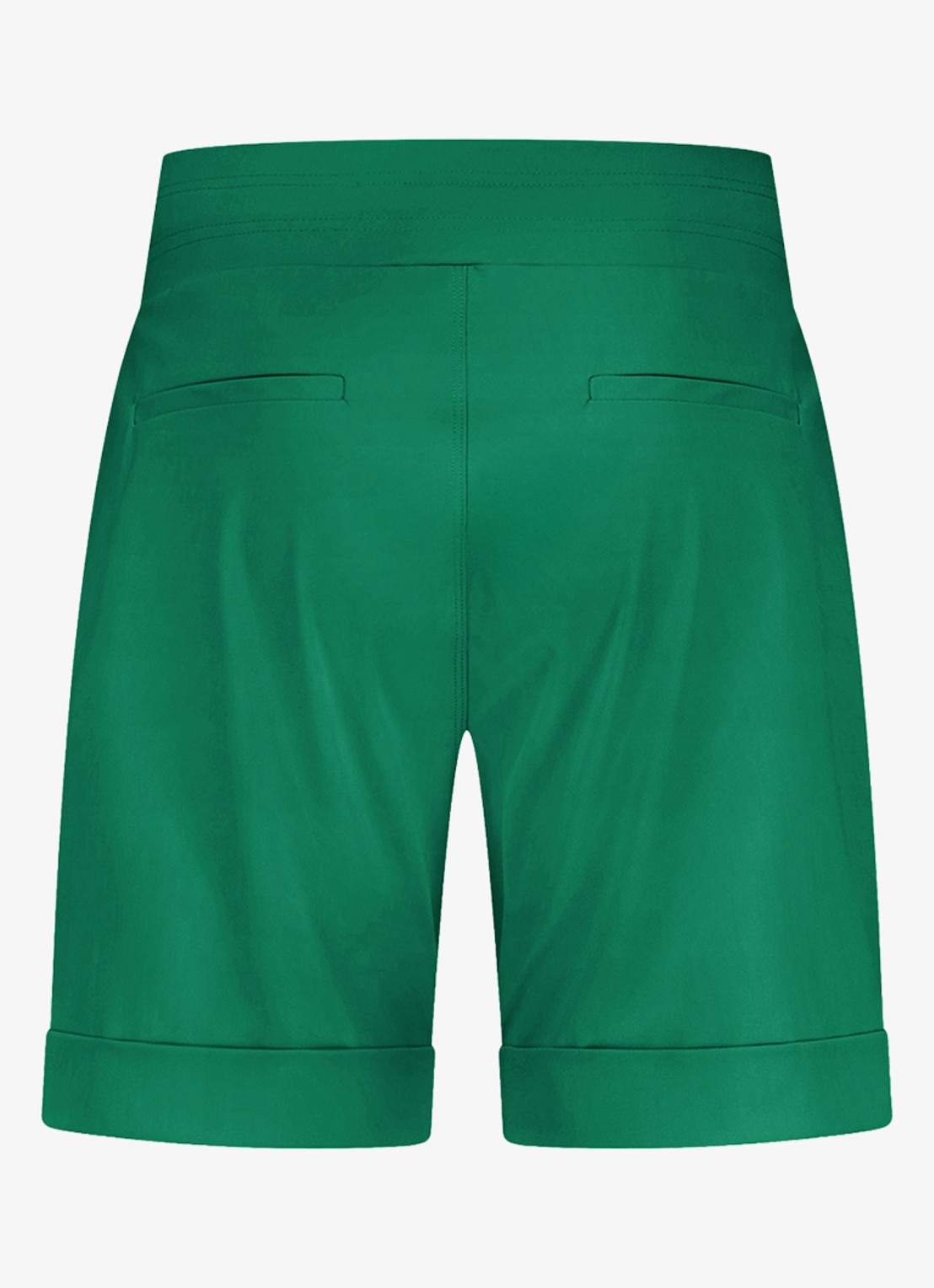 Studio Anneloes City high waist loose fit korte broek  - detail 4 groen