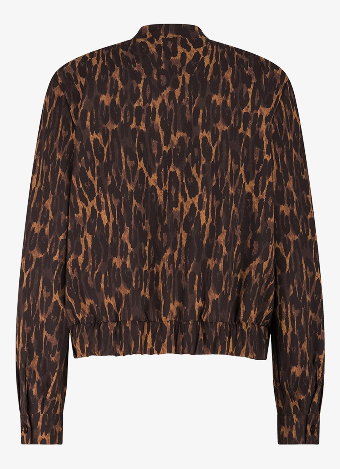 Studio Anneloes Elliot bomberjack met dierenprint - achterkant 3 oranjebruin