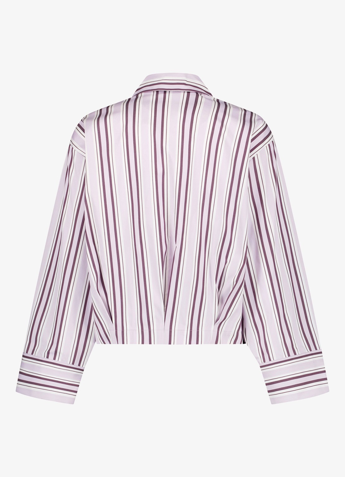 Studio Anneloes Erina stripe blouse - achterkant paars