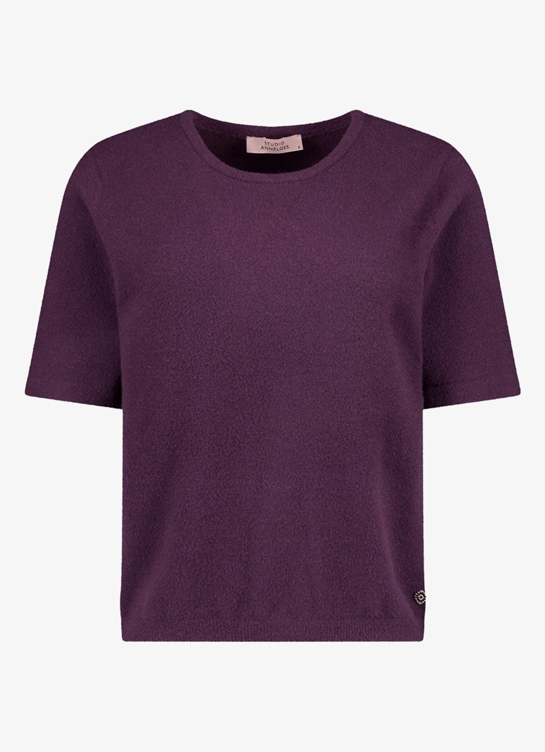 Studio Anneloes Felica pullover - voorkant paars