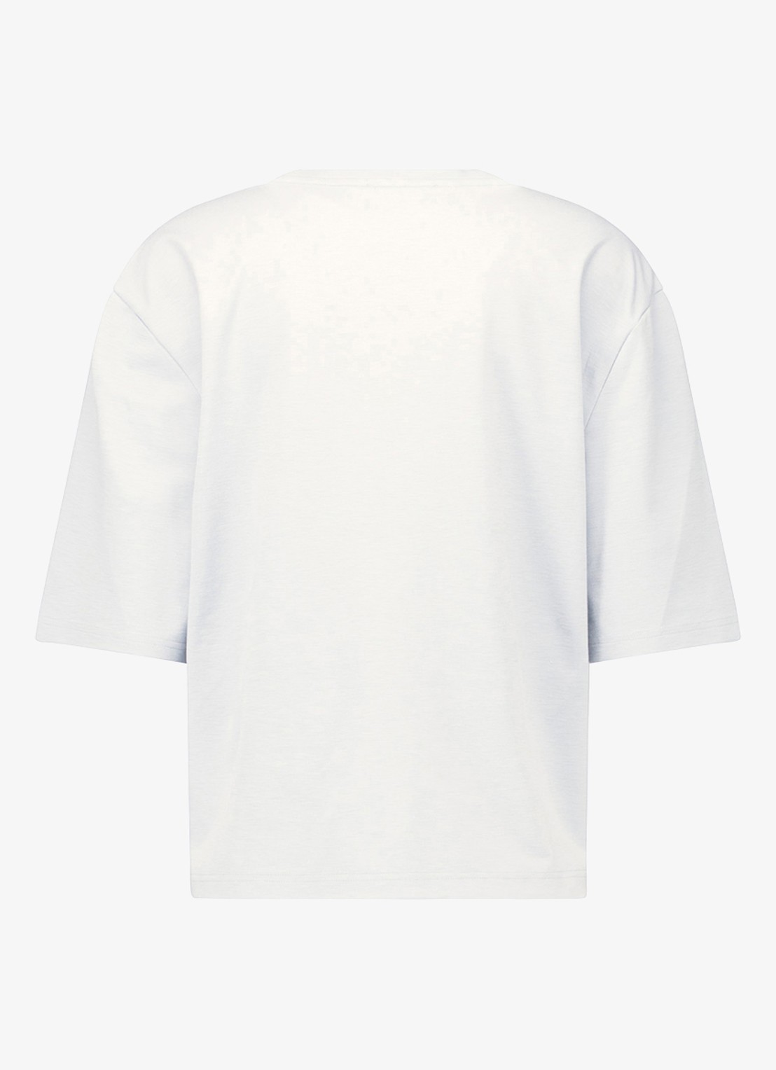 Studio Anneloes Fiore T-shirt met V-hals - achterkant wit