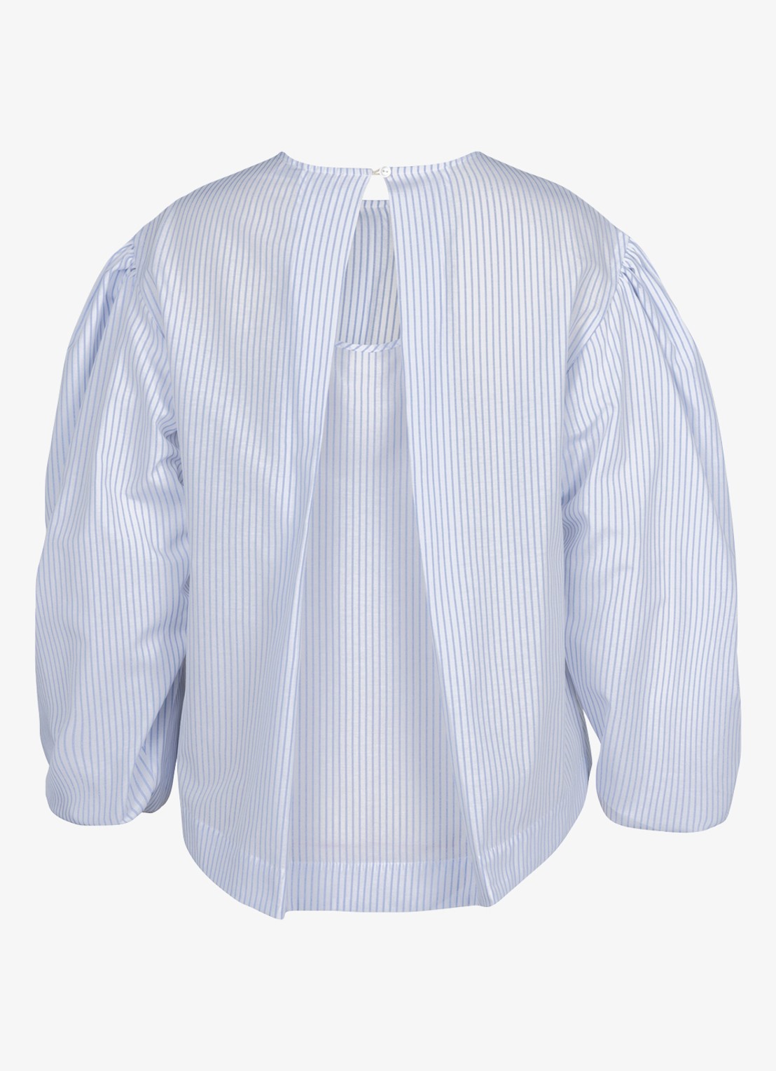 Studio Anneloes Florence top met ballon mouw - detail 2 blauw