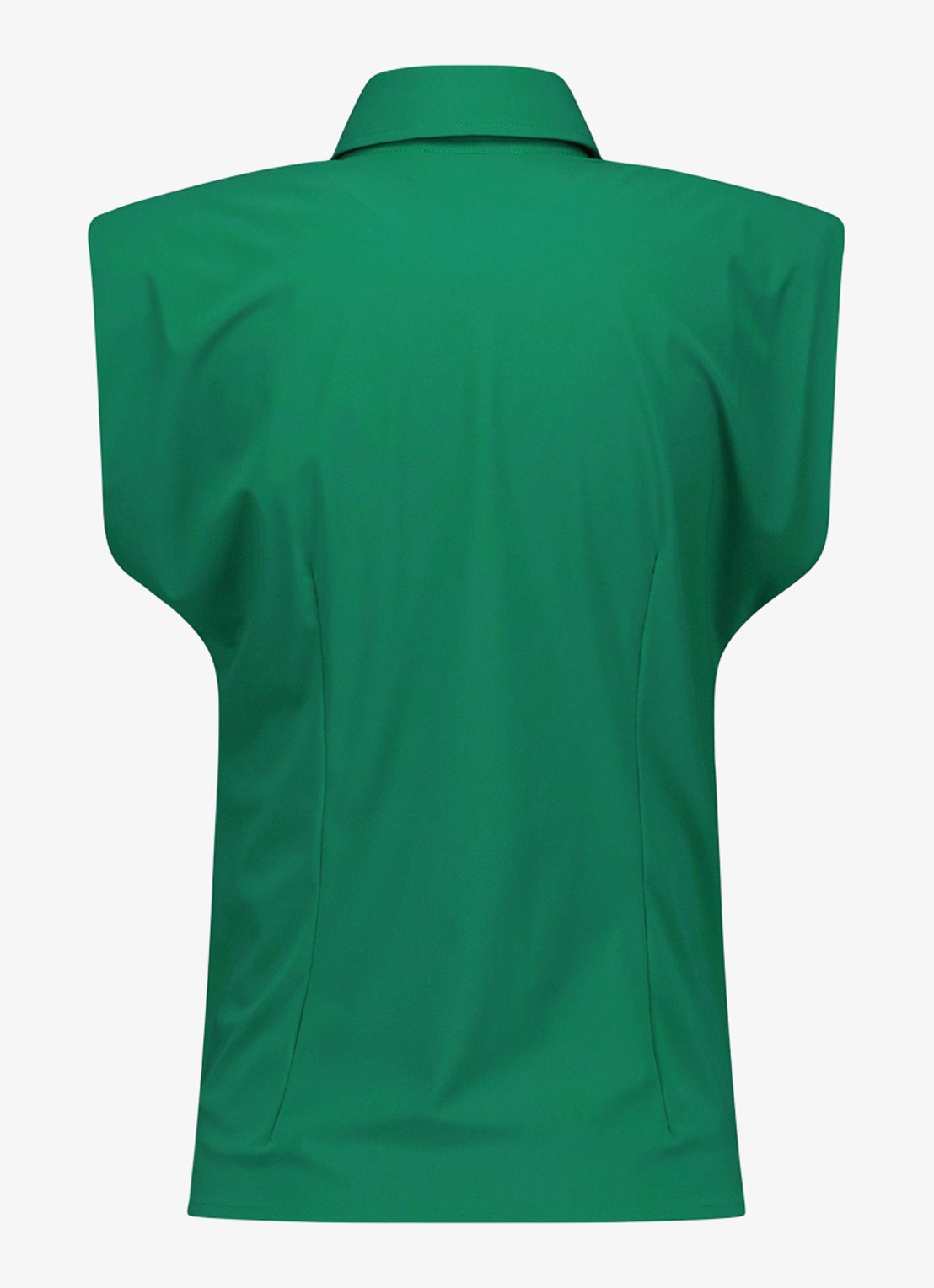 Studio Anneloes Georgie mouwloze blouse - achterkant 5 groen