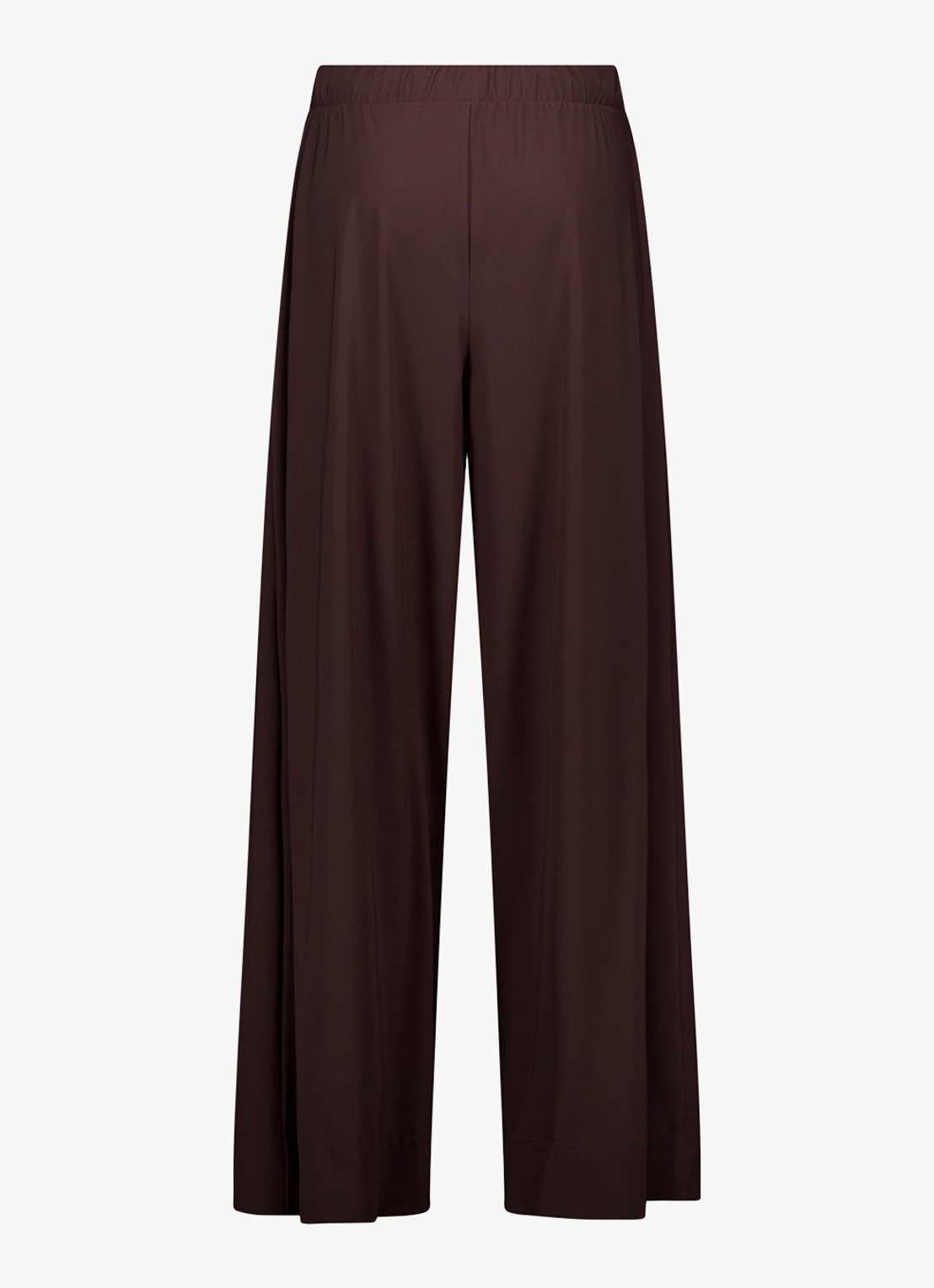 Studio Anneloes Grace high waist wide fit broek met steekzakken - achterkant 4 bruin