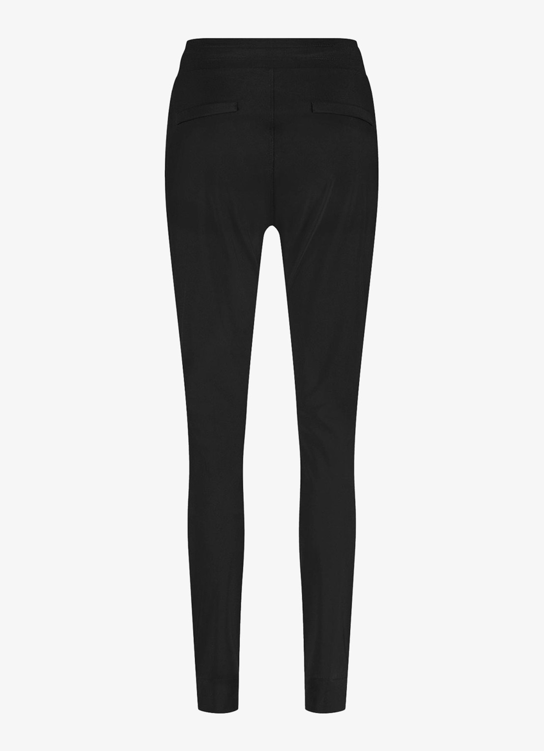 Studio Anneloes High waist tapered fit joggingbroek met steekzakken - detail 2 zwart