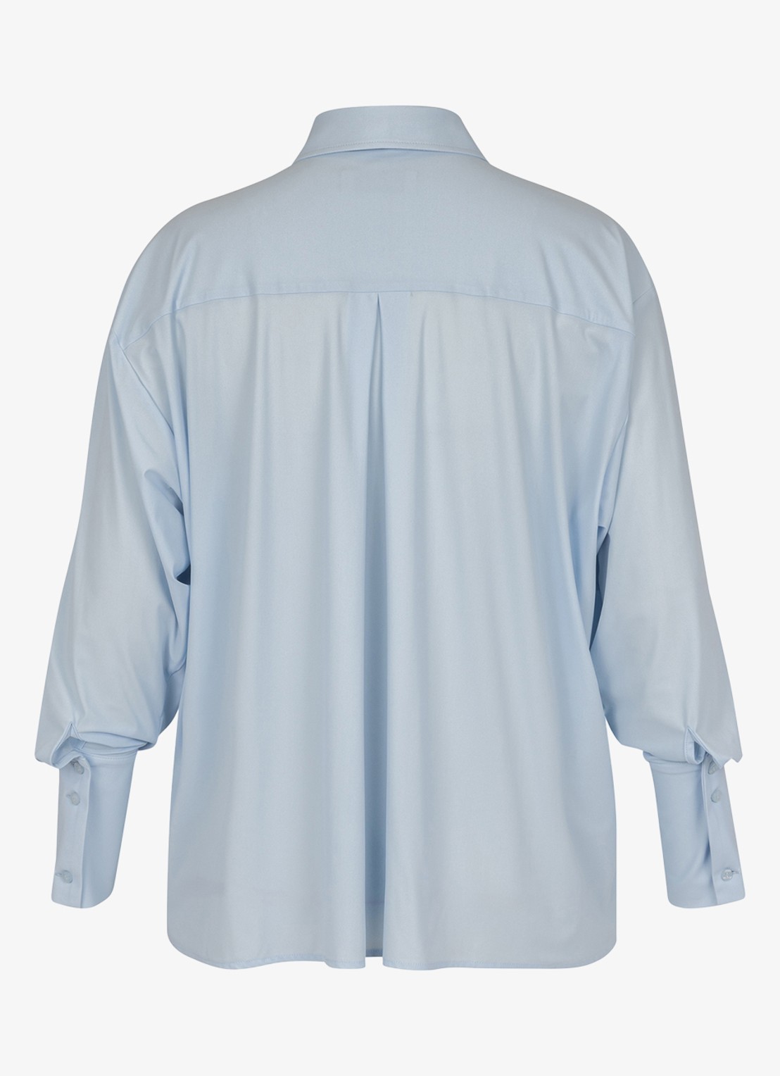 Studio Anneloes Hollis blouse met sjaalkraag - achterkant 6 blauw