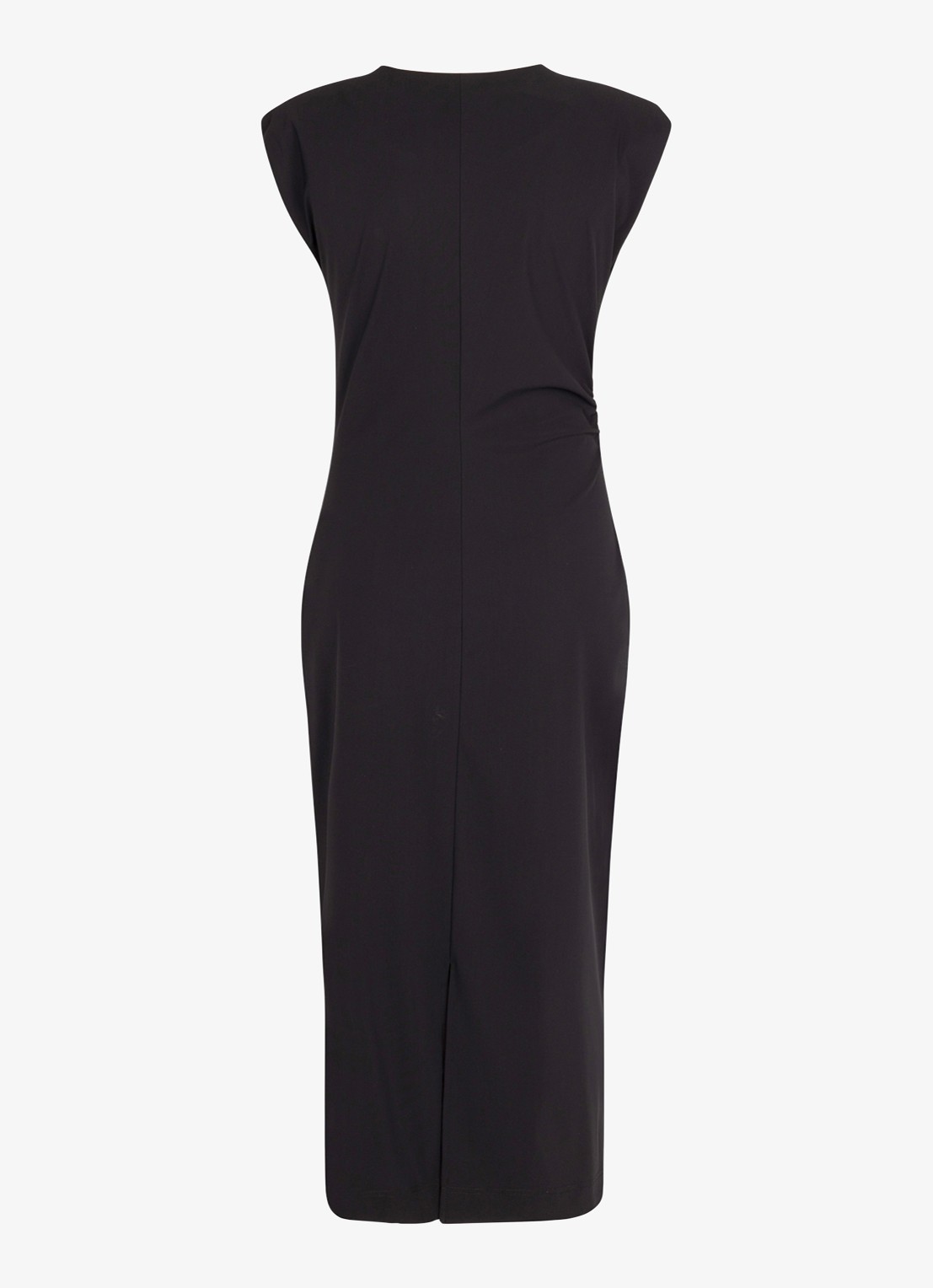 Studio Anneloes Jewel midi jurk met ronde hals - achterkant 2 zwart