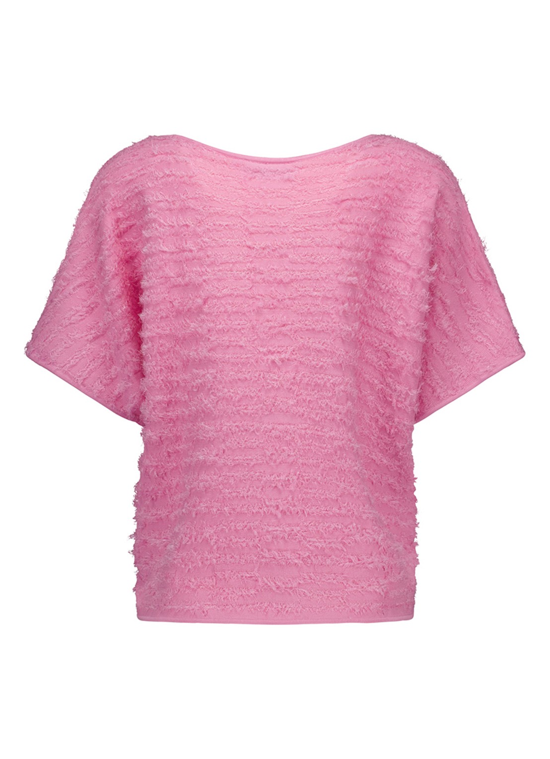 Studio Anneloes Lenti top met boothals - detail 2 roze
