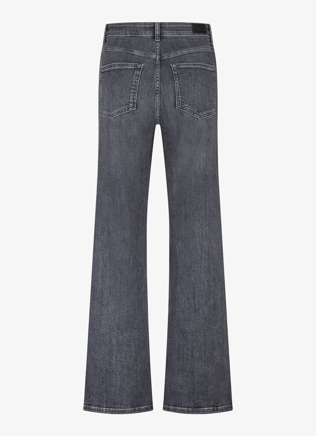 Studio Anneloes Lexie high waist loose fit jeans met steekzakken - achterkant grijs