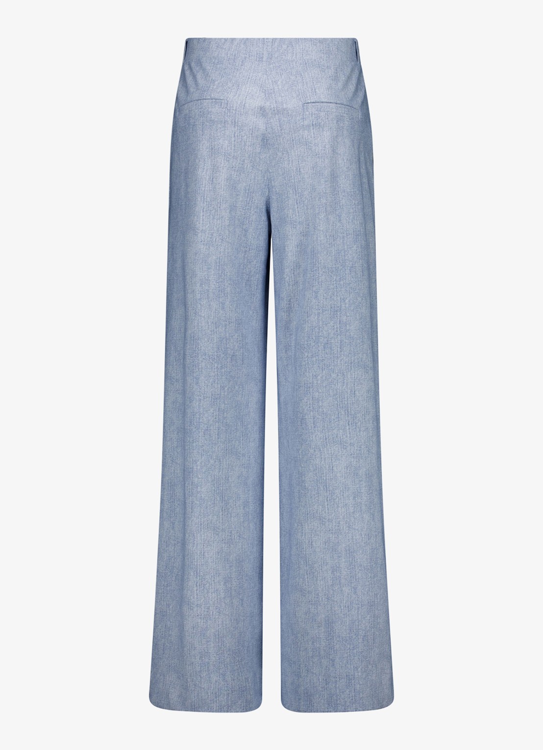 Studio Anneloes Lexie high waist loose fit pantalon met steekzakken - achterkant 3 blauw