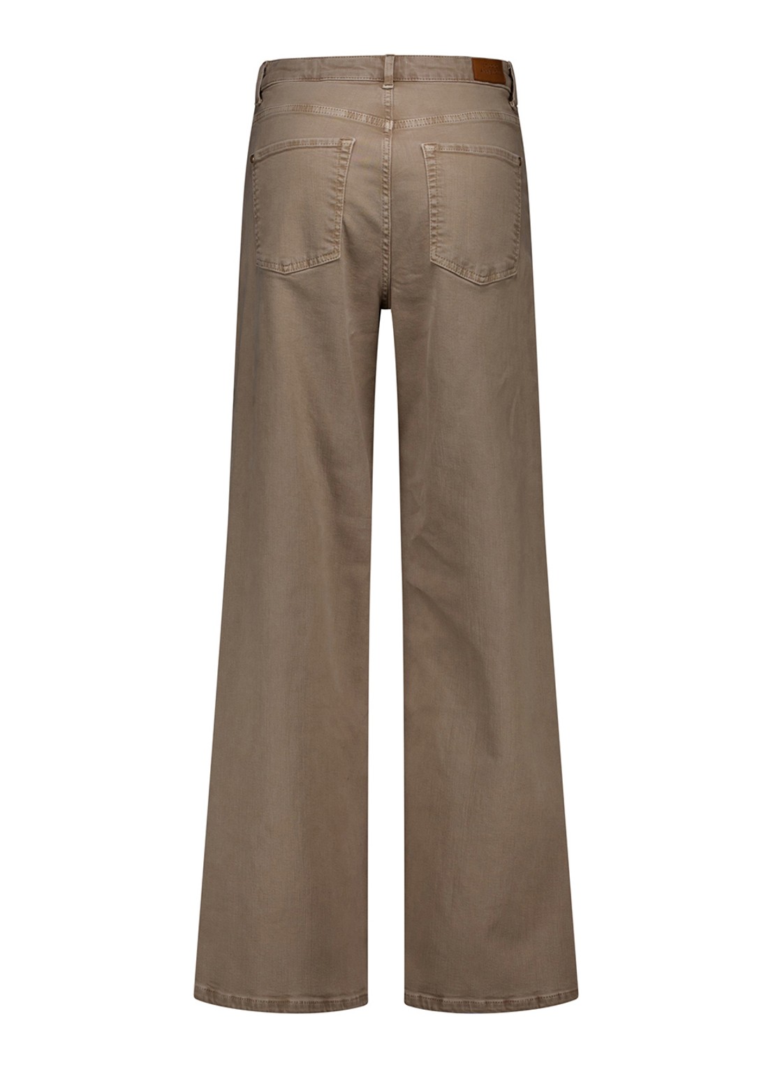 Studio Anneloes Lexie loose fit jeans met gekleurde wassing - detail 2 bruin
