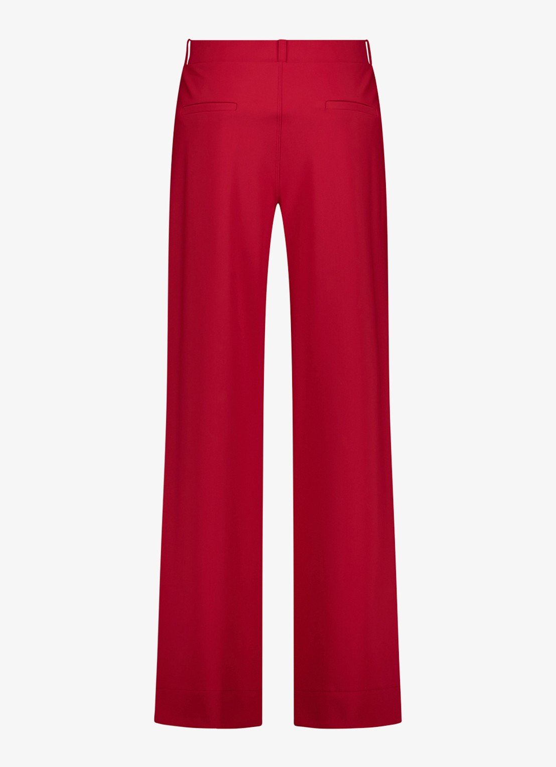 Studio Anneloes Lexie loose fit pantalon met paspelzakken - achterkant 2 rood