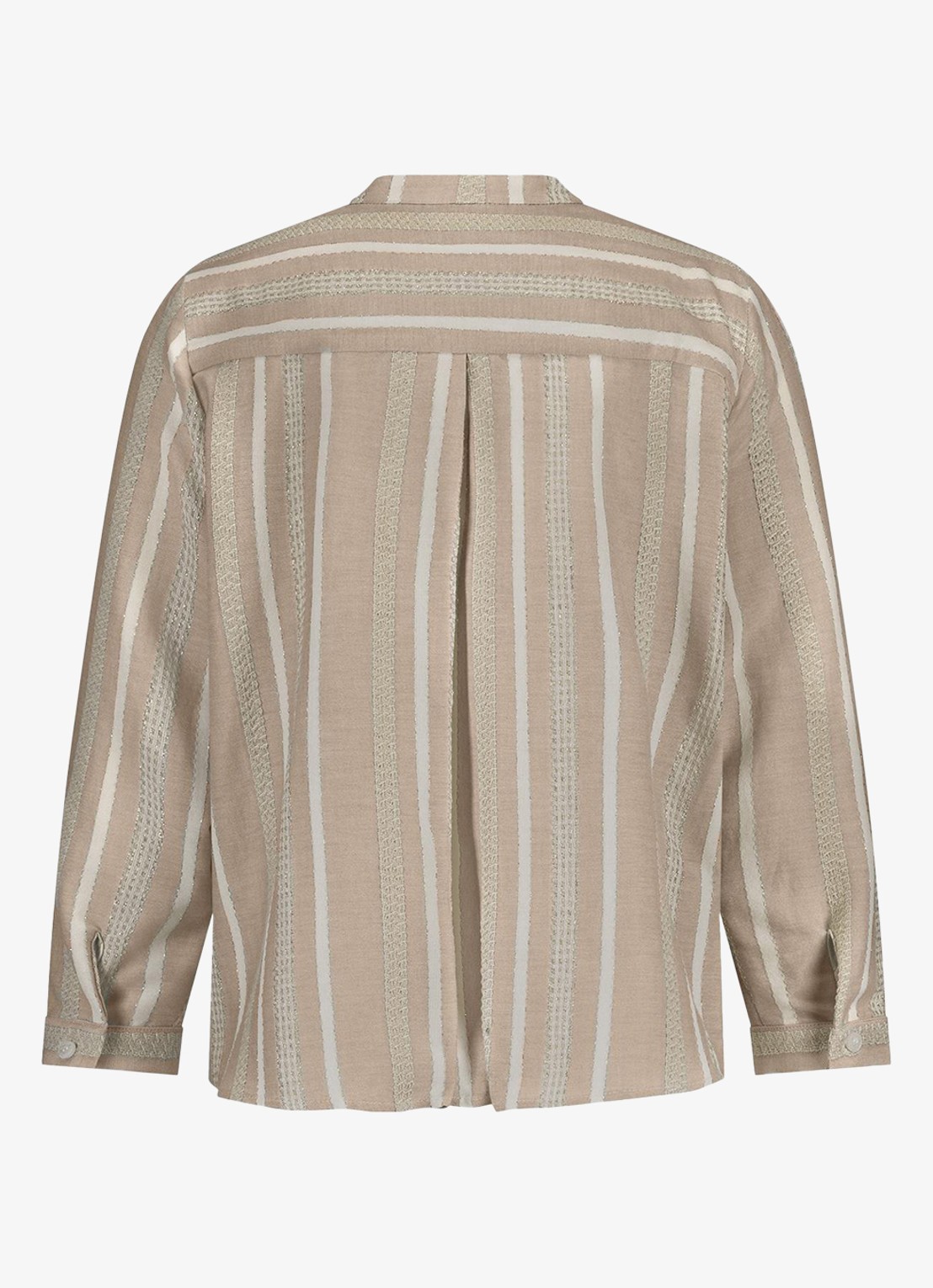 Studio Anneloes Lieve tuniek met streepprint - achterkant beige
