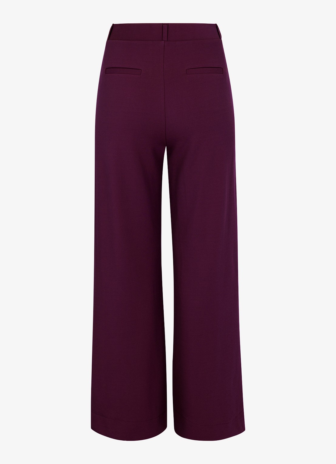 Studio Anneloes Luz high waist loose fit pantalon met steekzakken - achterkant 2 paars