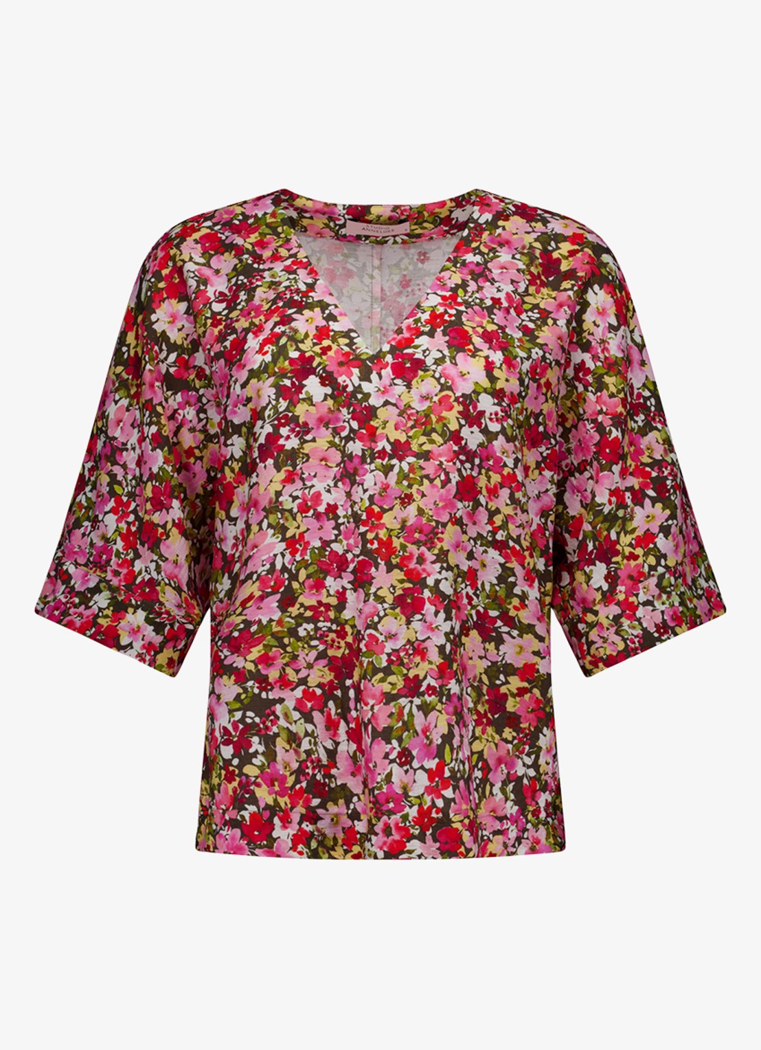 Studio Anneloes Madison top met bloemenprint - voorkant 2 multicolor