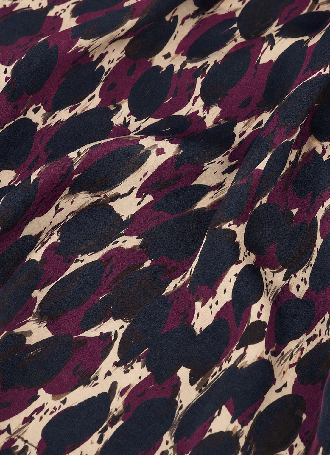 Studio Anneloes Madison tuniek met dierenprint - detail 4 lichtpaars