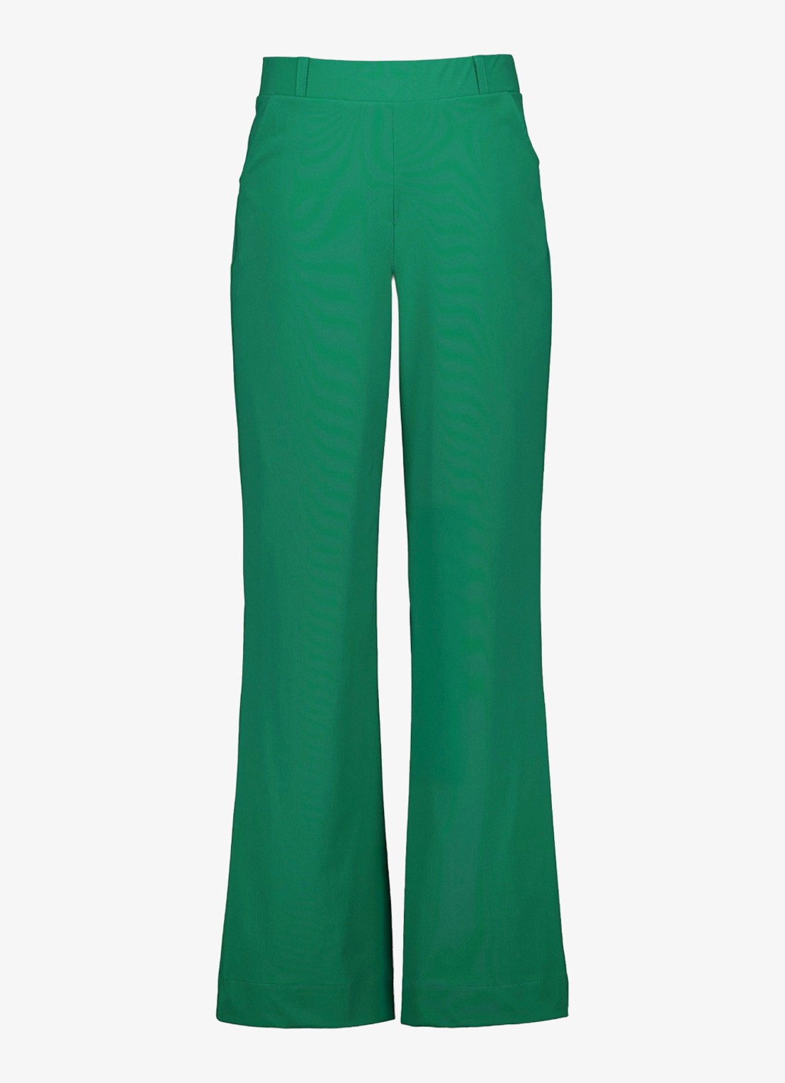 Studio Anneloes Marilon high waist loose fit pantalon met steekzakken - voorkant 4 groen