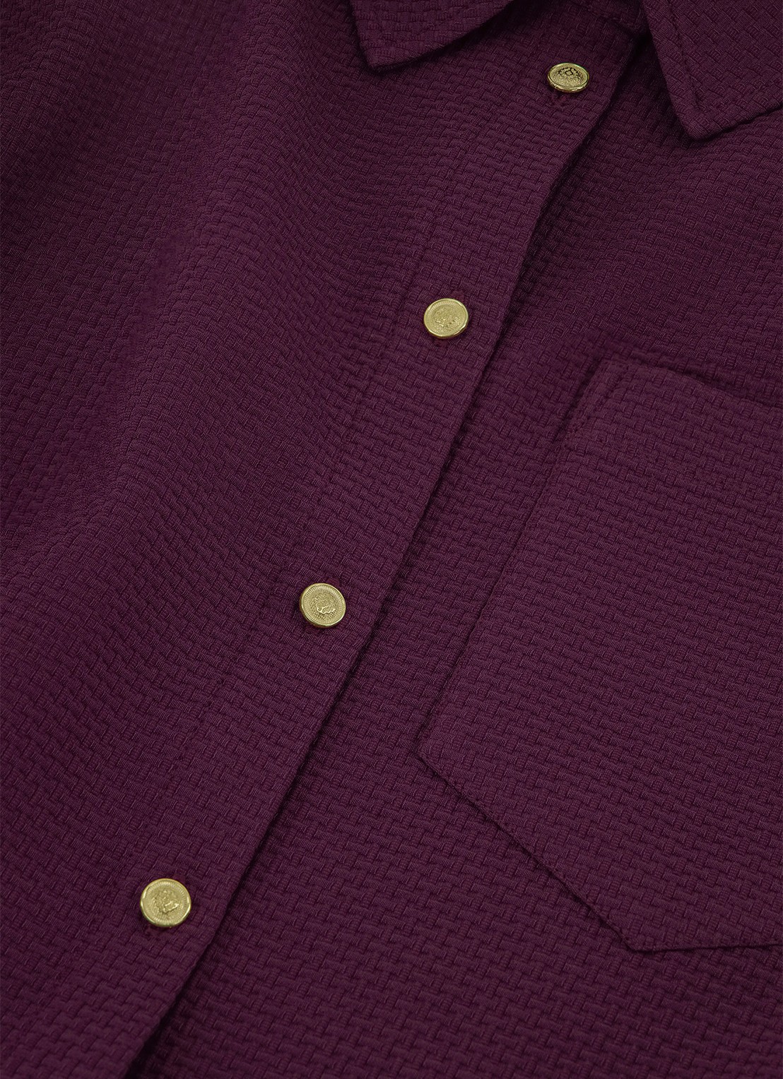 Studio Anneloes Melani blouse met textuur - detail 2 bruin
