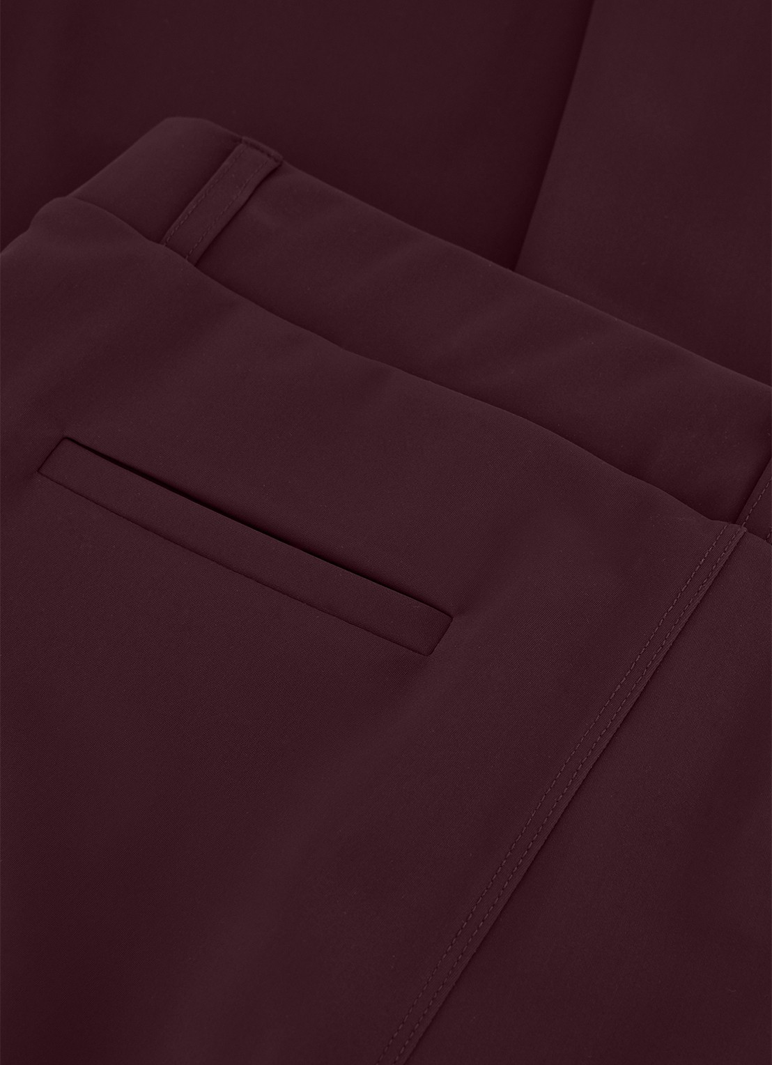 Studio Anneloes Mid waist flared fit pantalon - detail 4 violet