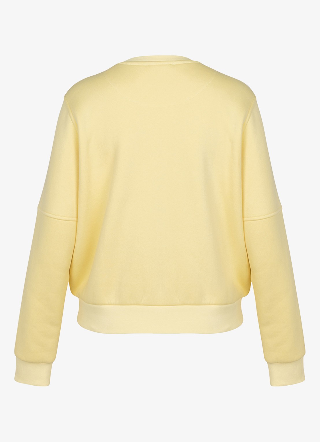 Studio Anneloes Pleuni sweater met logo - achterkant geel