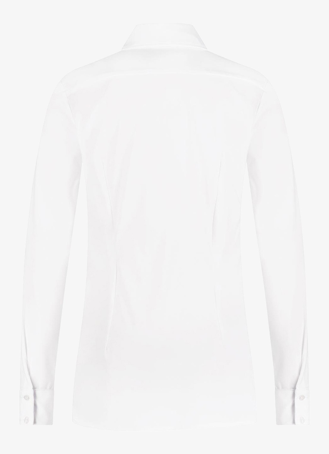 Studio Anneloes Poppy blouse met kraag - achterkant wit