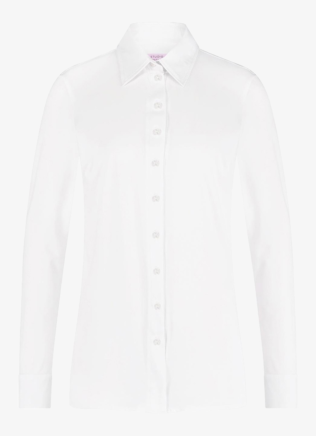 Studio Anneloes Poppy blouse met kraag - voorkant 2 wit
