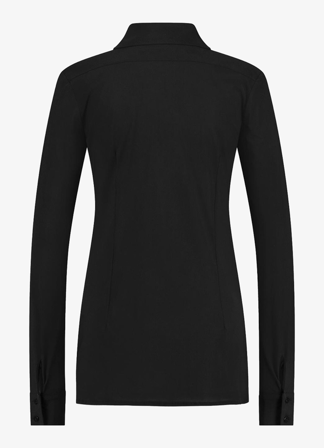 Studio Anneloes Poppy blouse met kraag - achterkant 5 zwart