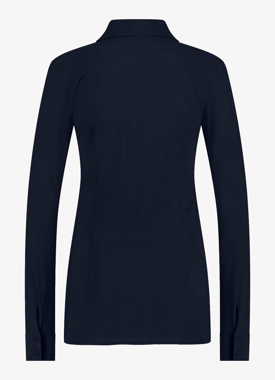 Studio Anneloes Poppy blouse met kraag - achterkant 5 donkerblauw
